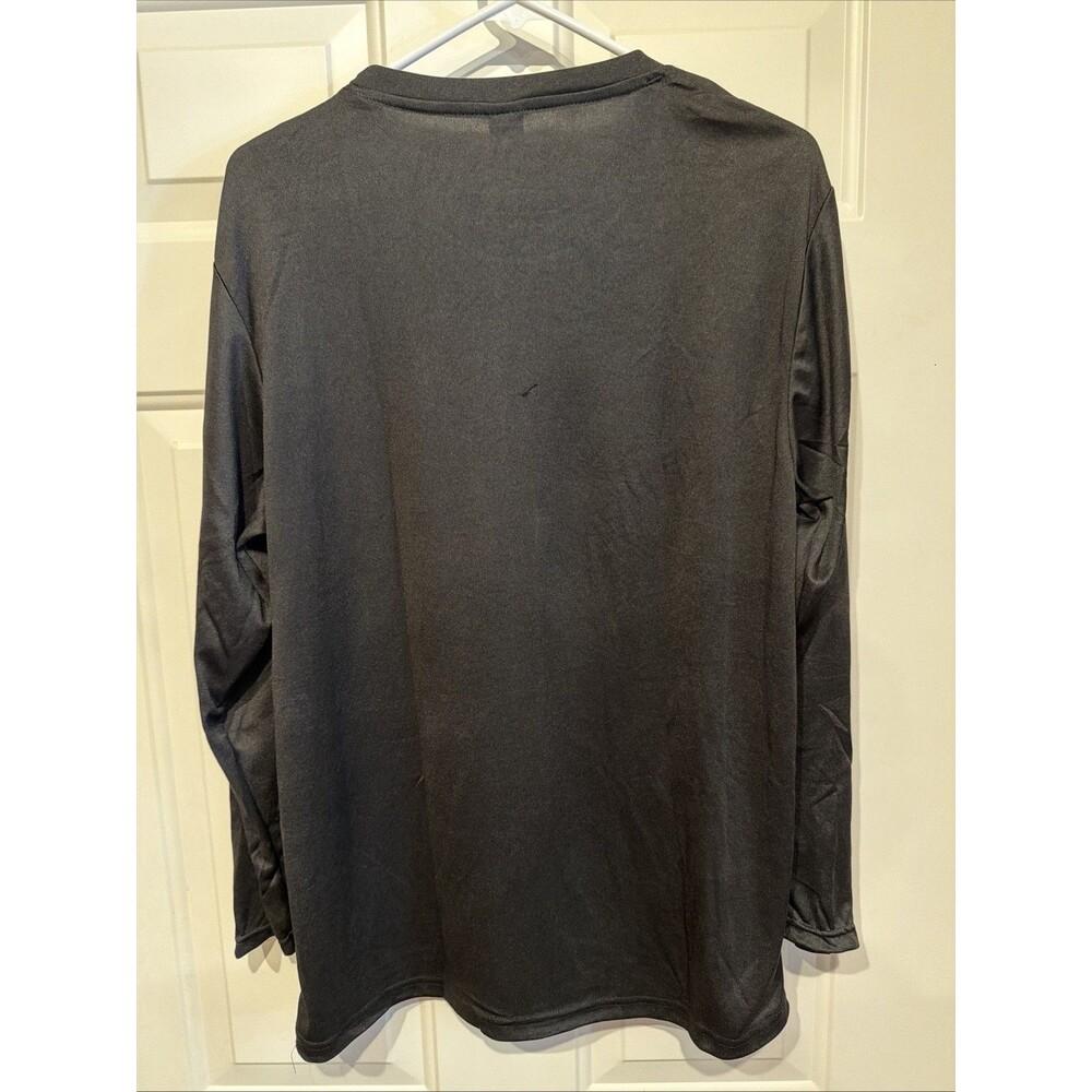 Men’s Long Sleeve Black Flag Patriotic Armored Sportswear Size Large - Picture 3 of 3